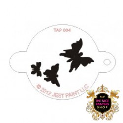 TAP 004 Stencil Butterflies